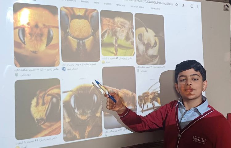 تدریس قسمتی از درس گیاهان 2