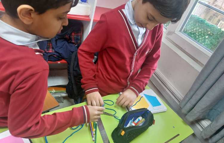 تدریس قطر اشکال هندسی 2