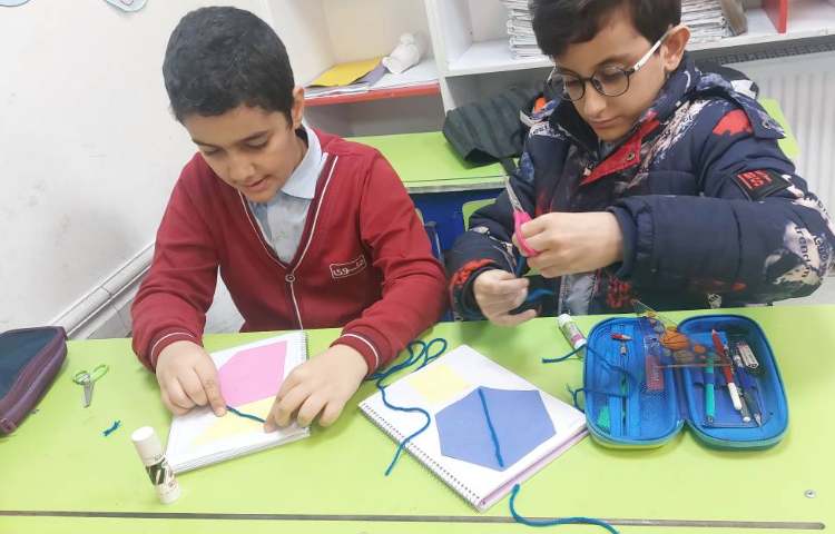 تدریس قطر اشکال هندسی 3