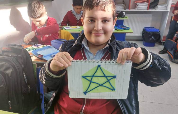 تدریس قطر اشکال هندسی 5