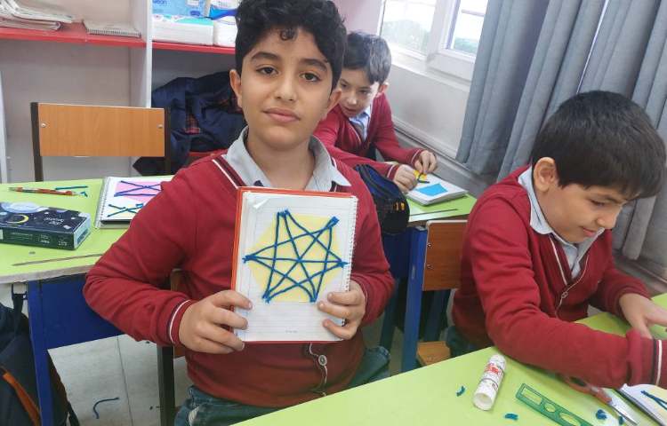 تدریس قطر اشکال هندسی 6