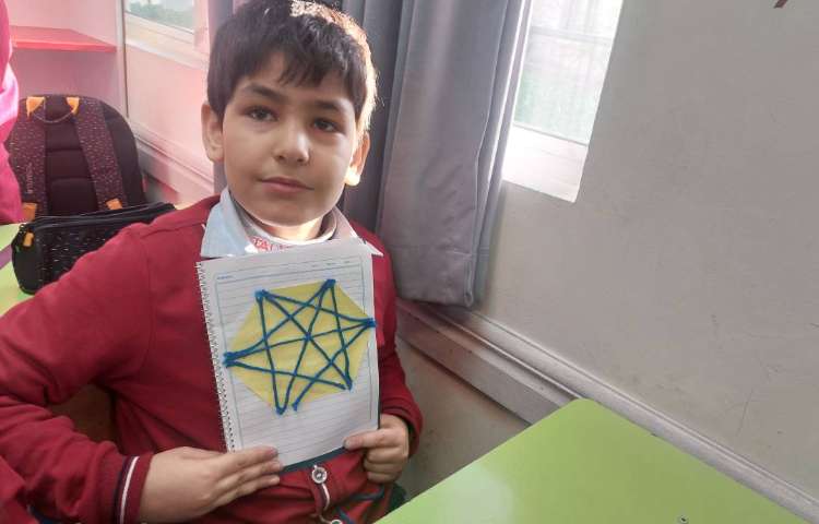 تدریس قطر اشکال هندسی 8