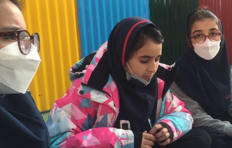 تدریس لایه های زمین در کلاس بدون دیوار