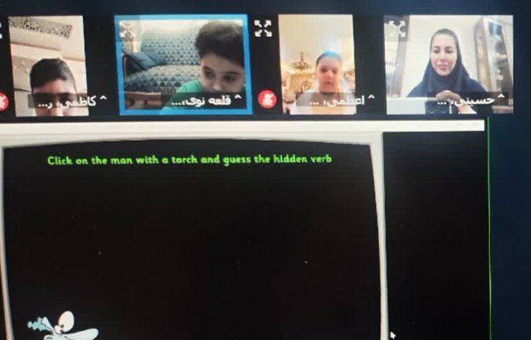 تدریس لغات جدید درس همراه با بازی آنلاین