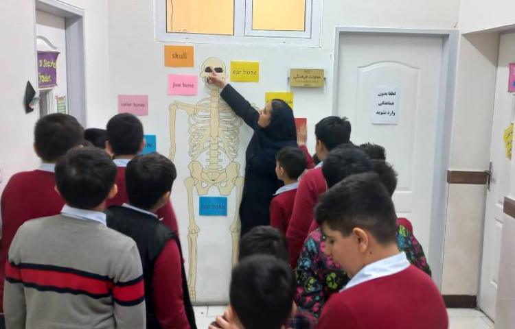 تدریس مبحث اسکلت بدن انسان-زنگ Science 5
