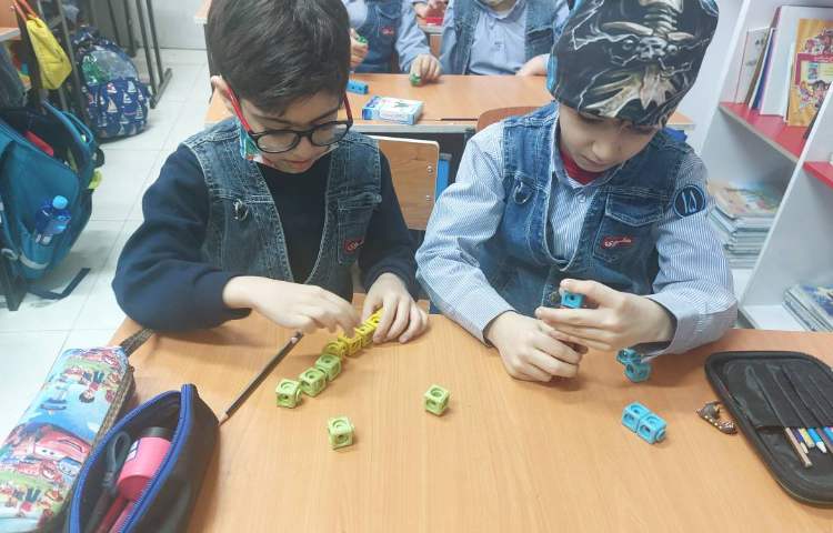 تدریس مبحث اندازه گیری با چینه