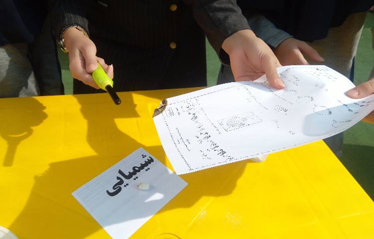 تدریس مبحث ایجاد تغییرات فیزیکی و شیمیایی 2