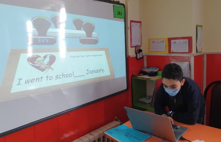 :تدریس مبحث writing با محوریت حروف اضافه 6