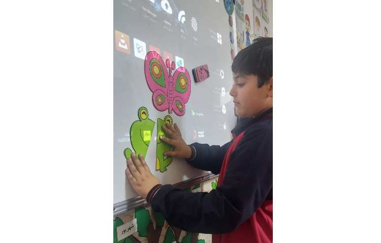 تدریس مبحث تقارن و مرور الگوها با ابزار 1