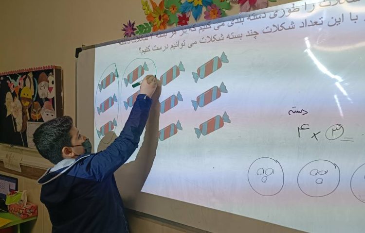 تدریس مبحث تقسیم 1