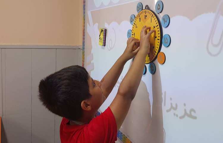 تدریس مبحث ساعت