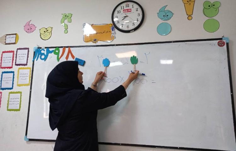 تدریس مبحث محاسبه‌ی حاصل ضرب 1