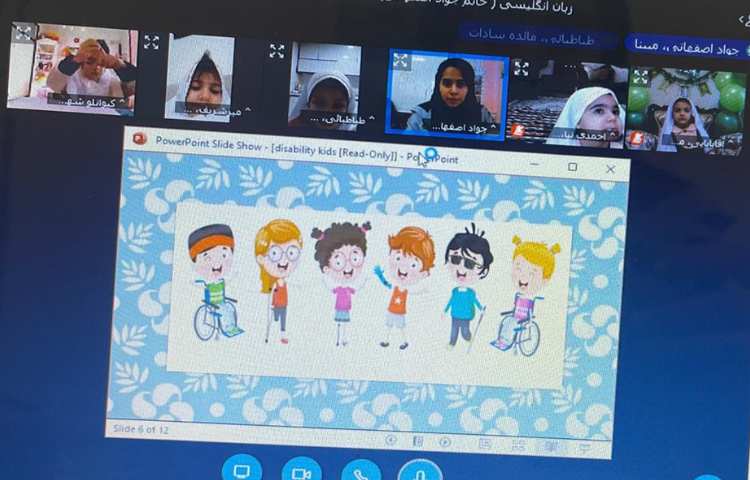 تدریس مبحث ناتواناو ناتوان بودن در ارتباط با روز جهانی معلول 2