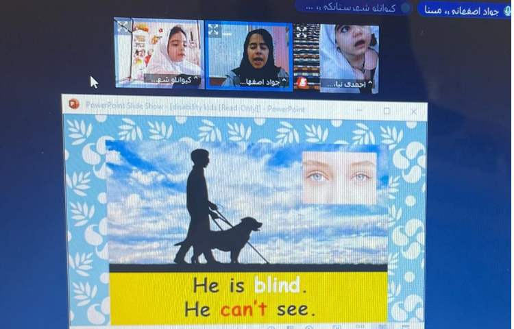 تدریس مبحث ناتواناو ناتوان بودن در ارتباط با روز جهانی معلول 4