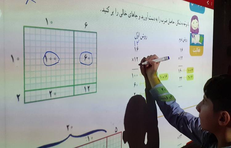تدریس مجدد و دوره ضرب ها در کلاس 2