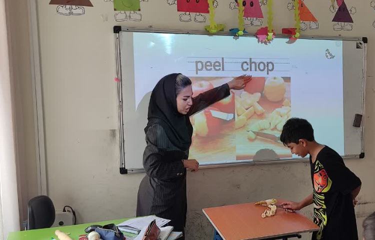 تدریس مراحل درست کردن پیتزا 1