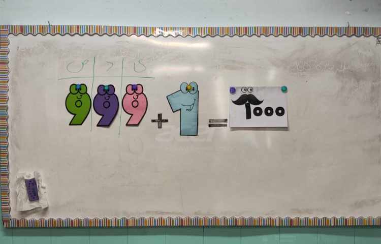 تدریس معرفی عدد 1000 2