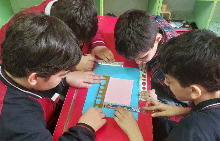 تدریس مفهوم محاسبه ی مساحت شکل های ترکیبی 1