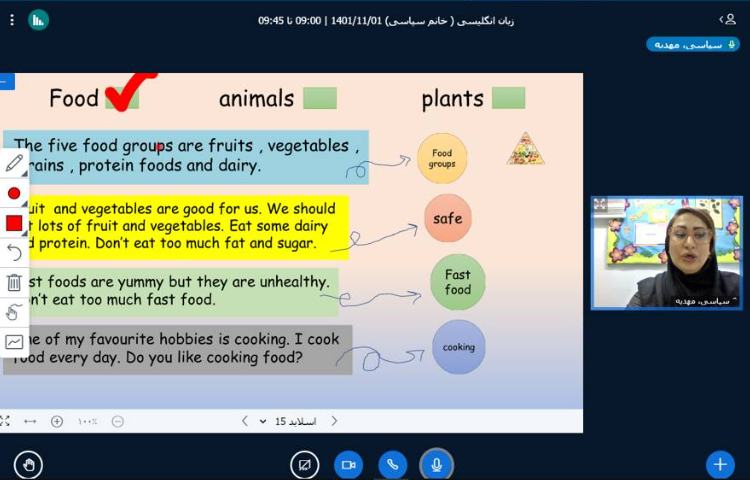 :تدریس نحوه نوشتن پاراگراف 4