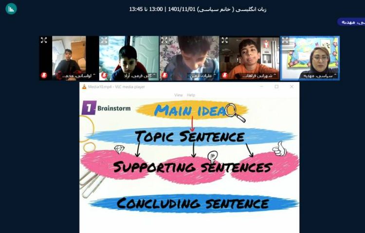 :تدریس نحوه نوشتن پاراگراف 5