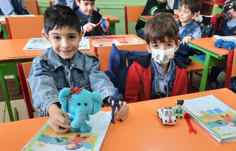 تدریس نشانه آ 5