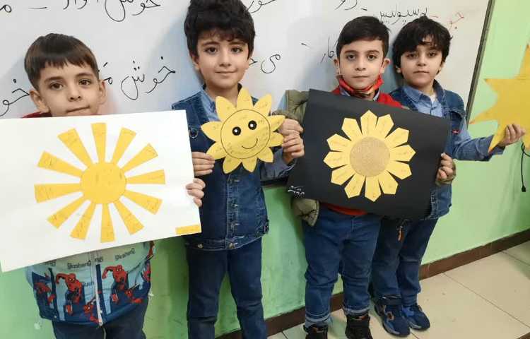 تدریس نشانه اُ استثنا و نوشتن کلمات در خورشید 4