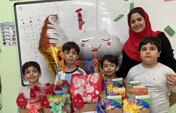 تدریس نشانه اَ 5