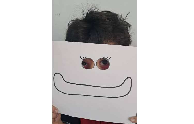 تدریس نشانه ت و تثبیت نقطه ها در بالای نشانه 2