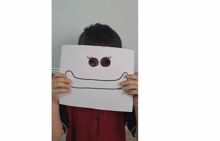 تدریس نشانه ت و تثبیت نقطه ها در بالای نشانه 6