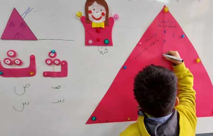 تدریس نشانه ث 8