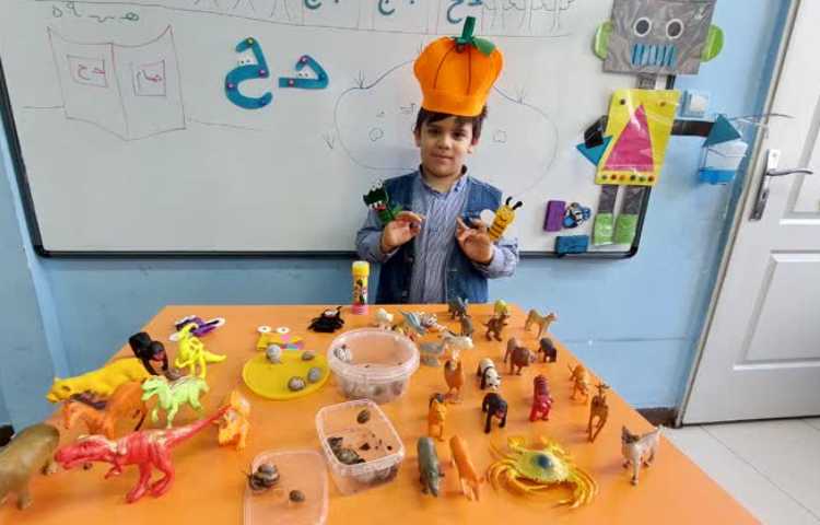 تدریس نشانه ح با ایجاد انگیزه 2