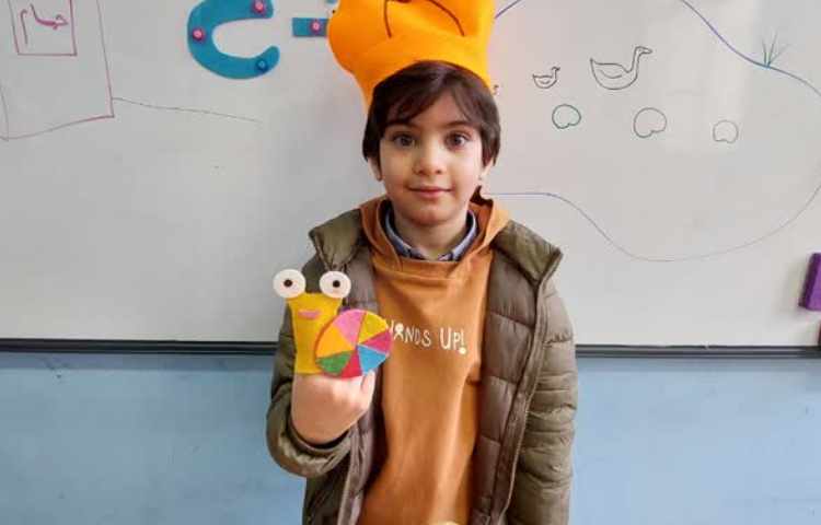 تدریس نشانه ح با ایجاد انگیزه