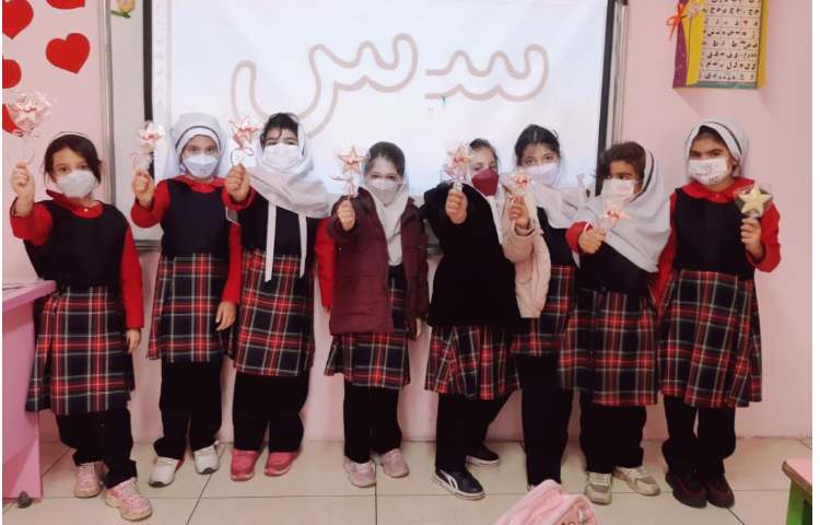 تدریس نشانه (س) کلاس اول رز3 خانم آیینه