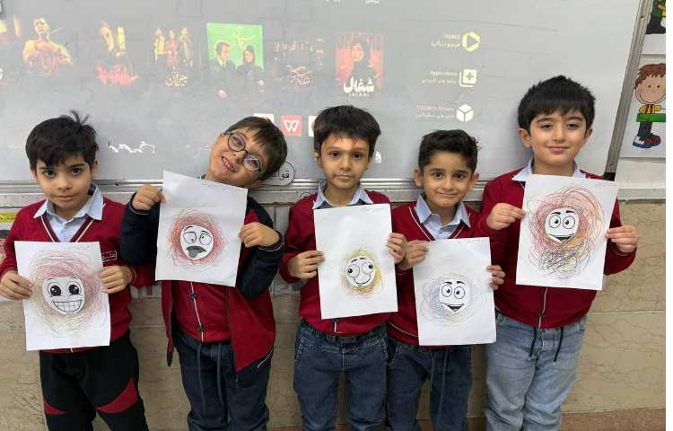 تدریس نشانه م با کد گذاری مداد 4