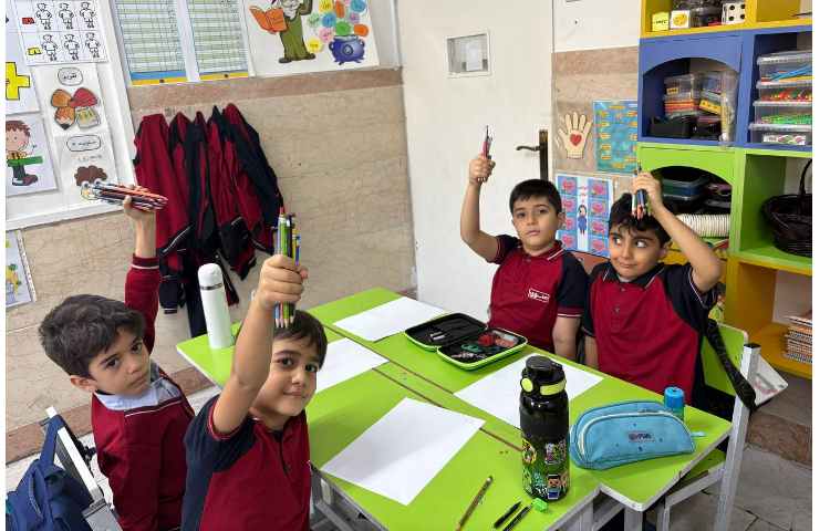 تدریس نشانه م با کد گذاری مداد 8