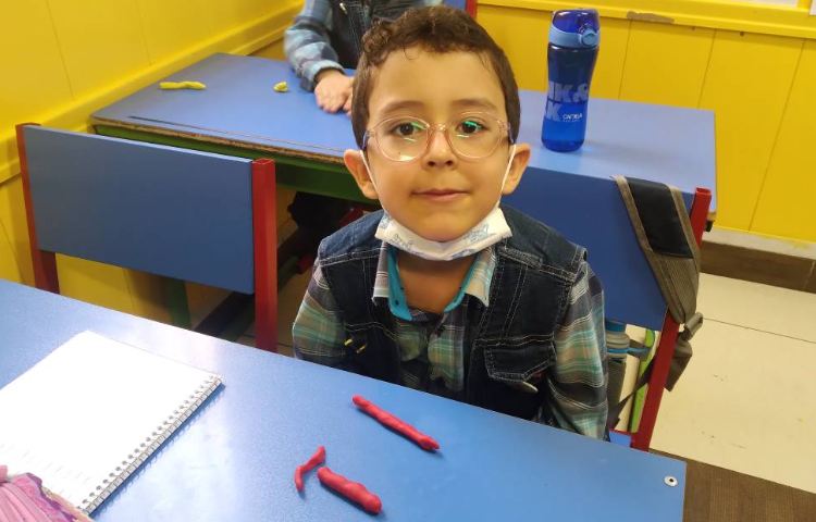 :تدریس نشانه ها و تثبیت یادگیری نشانه آ اول و ا آخر، کلاس پرتقال 6