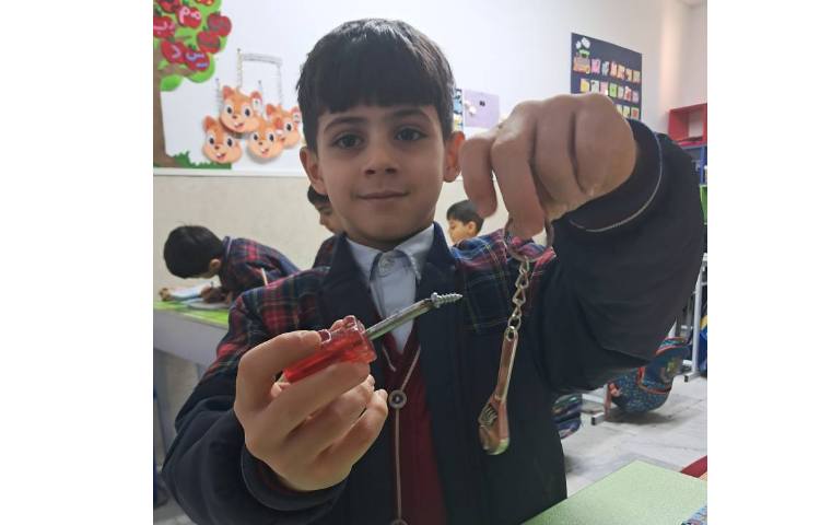 تدریس نشانه چ و ابزارهای آرین