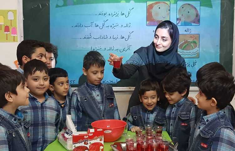 تدریس نشانه "ژ"