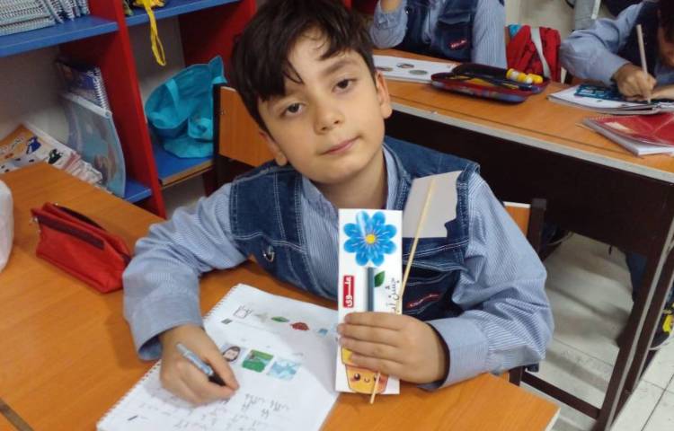 تدریس نشانه‌ی ب و جشن آب 1