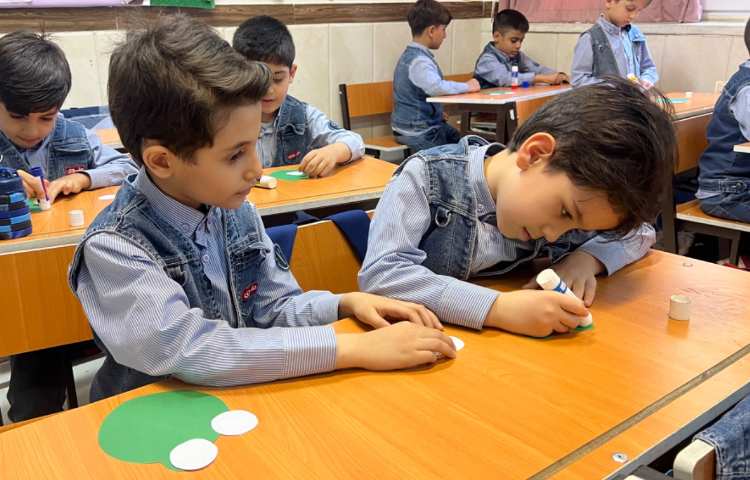 تدریس نشانه‌ی (غین) ساخت قورباغه بادکنکی 1