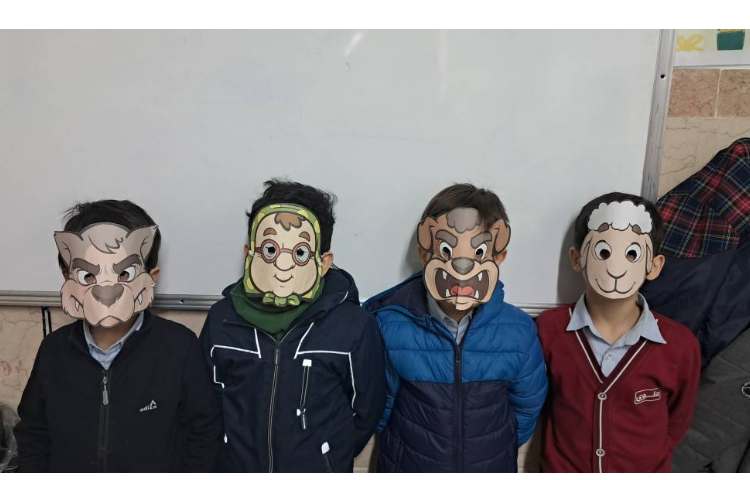 تدریس نشانه ی گ و درس جنگل با نمایش