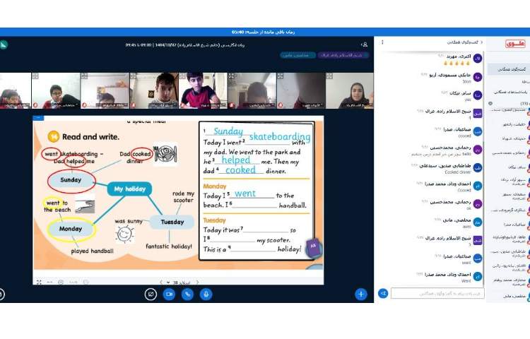 تدریس Writing و بررسی فعالیت‌های کتاب 3