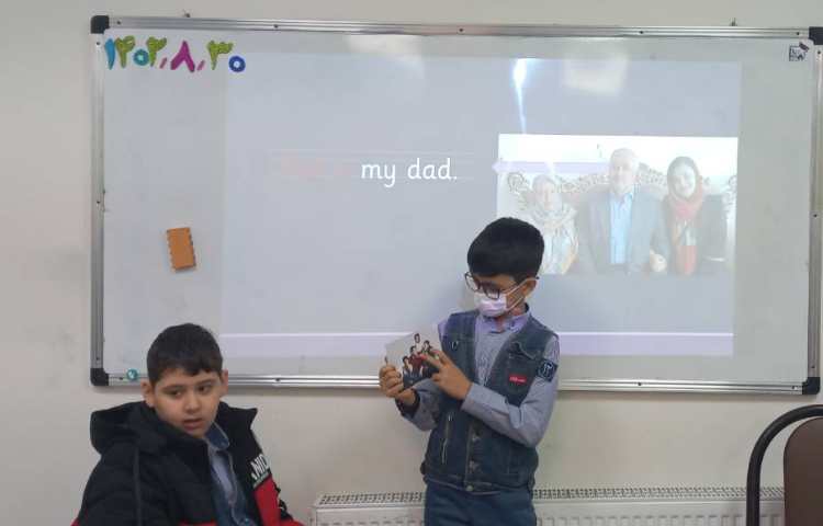 تدریس و تمرین درسِ اعضای خانواده 3