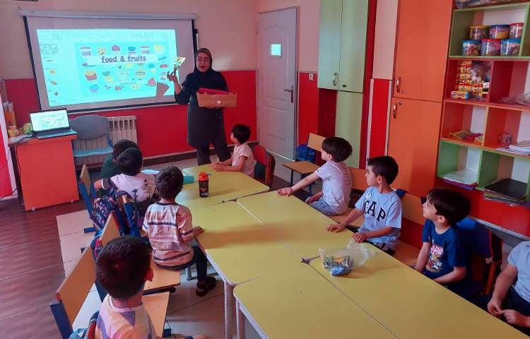 : تدریس و تمرین غذاها 4