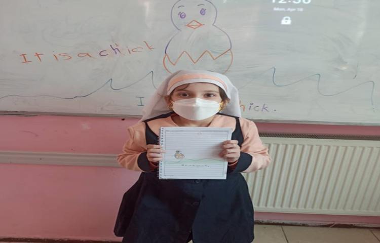 تدریس ch و نقاشی مربوط به آن تدریس شد. 2