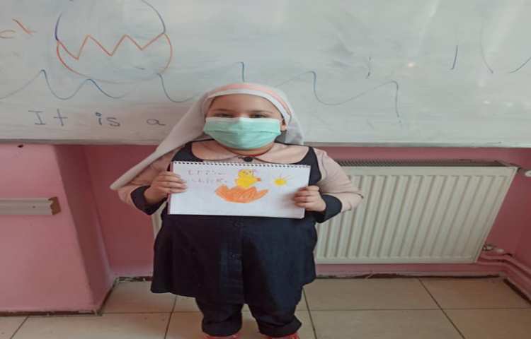 تدریس ch و نقاشی مربوط به آن تدریس شد. 3