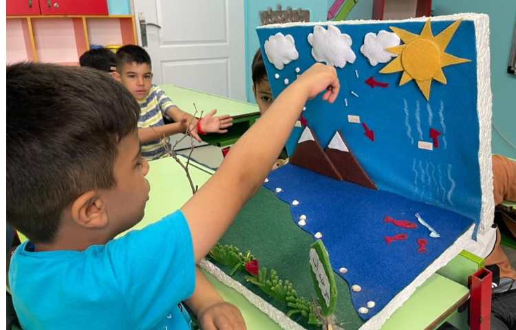 تدریس چرخه ی آب 2