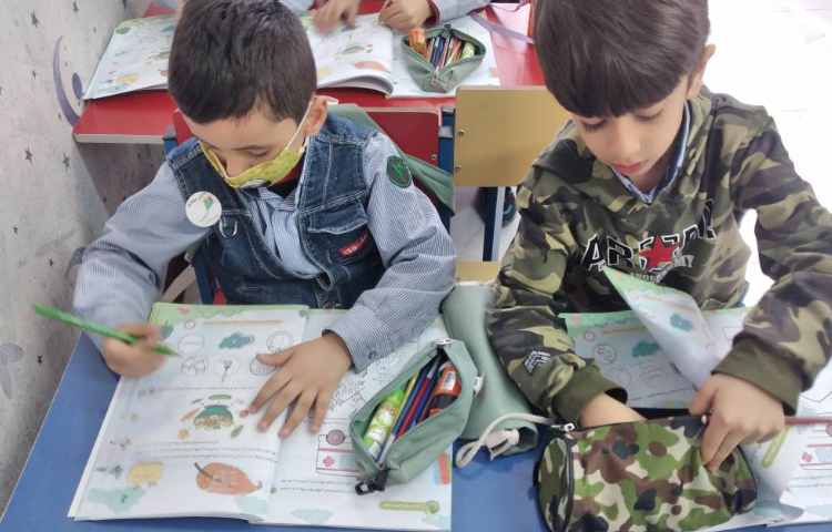 تدریس کتاب خوانداری صدای او در آخر کلمه 3