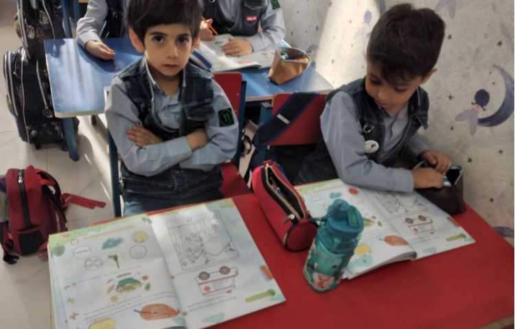 تدریس کتاب خوانداری صدای او در آخر کلمه 6