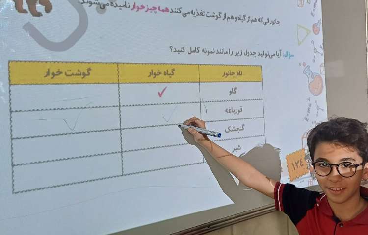 تدریس کتاب کار علوم